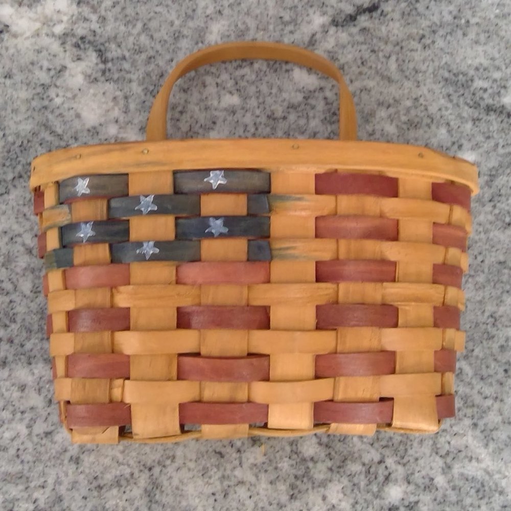 Patriotic Hanging Basket